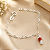 Pulseira Infantil Banhada a Prata Com Figa Bijou Art - Imagem 3