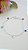 Pulseira Infantil Banhado a Prata Com Pedras Coloridas Bijou Art - Imagem 4
