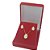 Conjunto Colar e Brinco Banhado a Ouro 18K Gota Cravejada Bijou Art - Imagem 1