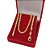 Corrente Banhada a Ouro Elo Cordão Baiano 60 cm 3 mm Bijou Art - Imagem 3