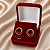 Brinco Banhado a Ouro com Aros Lisos Bijou Art - Imagem 4