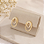 Brinco Banhado a Ouro De Aro Com Pedras Bijou Art - Imagem 1