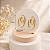 Brinco Banhado a Ouro De Aro Com Pedras Bijou Art - Imagem 3