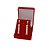 Brinco Banhado a Ouro Com 2 Fileiras De Pedra Bijou Art - Imagem 3