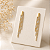 Brinco Banhado a Ouro Pendurado 3 Fileiras Com Pedras Bijou Art - Imagem 1