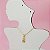 Pingente Banhado a Ouro 18K Menino Com Pedra Azul Bijou Art - Imagem 4