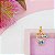Pingente Menino Banhado a Ouro 18K Com Pedra Azul Bijou Art - Imagem 4
