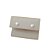 Brinco Banhado a Ouro 18K Pérola Achatada 6mm Bijou Art - Imagem 3