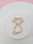 Pingente Banhado a Ouro 18K Gato Com Pedras Bijou Art - Imagem 4