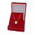 Pingente Feminino Banhado a Ouro 18k Redondo Com Pedras De Zircônia  Bijou Art - Imagem 3