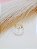 Anel Banhado a Ouro 18K Escrito Jesus Trabalhado Bijou Art - Imagem 4