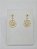 Brinco Redondo Banhado a Ouro 18K Pendurado Bijou Art - Imagem 5