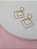 Brinco Feminino Quadrado Duplo Banhado a Ouro 18k Bijou Art - Imagem 4