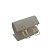 Brinco Feminino Quadrado Duplo Banhado a Ouro 18k Bijou Art - Imagem 2