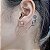 Brinco Argola Grande Banhada a Ouro 18K Feminina Bijou Art - Imagem 1