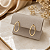 Brinco Feminino Banhado a Ouro Fixo Oval Bijou Art - Imagem 1