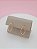 Brinco Feminino Banhado a Ouro Fixo Oval Bijou Art - Imagem 3