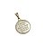 Pingente Banhado a Ouro Medalha Salmo 23 Lisa Bijou Art - Imagem 2