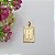 Pingente Banhado a Ouro De Placa Com Letra Bijou Art - Imagem 8