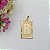 Pingente Banhado a Ouro De Placa Com Letra Bijou Art - Imagem 18