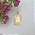 Pingente Banhado a Ouro De Placa Com Letra Bijou Art - Imagem 1
