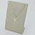 Pingente Banhado a Ouro Espirito Santo Com Pedras Bijou Art - Imagem 3