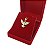 Pingente Banhado a Ouro Espirito Santo Com Pedras Bijou Art - Imagem 2