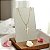 Pingente Banhado a Ouro de Cruz Liso Bijou Art - Imagem 1