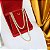 Corrente Banhada a Ouro 60 cm Masculina Elo Curto Bijou Art - Imagem 4