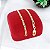 Pulseira Banhada a Ouro Masculina de Elo Curto Chato Bijou Art - Imagem 3