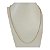 Corrente Banhada a Ouro 50 cm Elo Importado Torcido Bijou Art - Imagem 3
