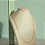 Corrente Banhada a Ouro 50 cm Elo Curto Bijou Art - Imagem 1