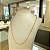 Corrente Banhada a Ouro 50 cm Elo Curto Intercalado Bijou Art - Imagem 3