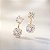 Brinco Ponto de Luz Modelo Virginia Banhado a Ouro Bijou Art - Imagem 3