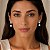 Brinco Ponto de Luz Modelo Virginia Banhado a Prata Bijou Art - Imagem 2