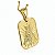 Pingente Banhado a Ouro Placa de Nossa Senhora Aparecida Bijou Art - Imagem 6