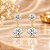 Brinco Banhado a Ouro Ponto De Luz Modelo Virginia Bijou Art - Imagem 1