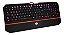 Teclado gamer Redragon Karura K502 QWERTY português Brasil cor preto e vermelho com luz de 7 cores - Imagem 2