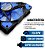 Cooler Fan Led 120mm Ventoinha Para Gabinete Cpu Gamer Pc - Imagem 2