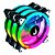 Water Cooler Rise Mode Gamer Black, RGB, 240mm, Preto - RM-WCB-02-RGB - Imagem 2