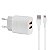 Fonte Carregador Ecopower EP-7027 - 2x USB - Com Cabo Tipo C - Branco - Imagem 1