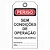 Etiqueta de Perigo - Sem condições de operação - Elétrico - Imagem 1