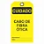 Etiqueta de Cuidado - Cabo de fibra ótica - Imagem 1