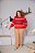 Blusa Gaby Listras de Tricô Manga Bufante - Imagem 3