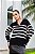 Blusa Aurora Polo Listrada De Modal - Imagem 10