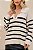 Suéter Feminino Gola Polo Oversized Trico Modal - Imagem 11