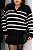 Suéter Feminino Gola Polo Oversized Trico Modal - Imagem 4