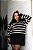 Suéter Feminino Gola Polo Oversized Trico Modal - Imagem 5