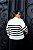 Blusa Oversized Gola Alta Trico Modal Feminino Listras - Imagem 2