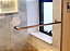Porta Toalha para box 50cm Aço Inox Polido brilhante Linha Larissa Stainless - Imagem 1